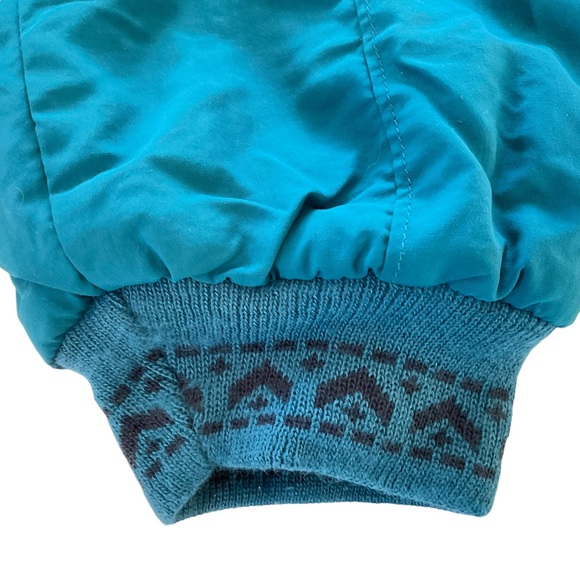 Vintage 90’s Lands’ End One Piece Snow Suit Hood Kid’s S (4T/4) Insulated - Picture 5 of 12